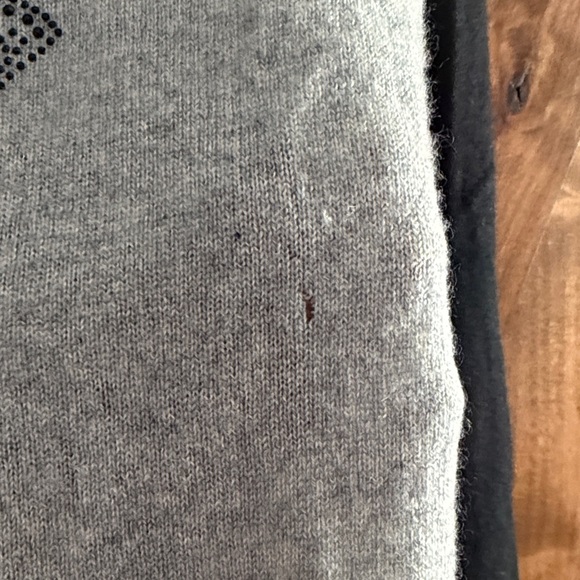 Aqua Cashmere Evil Eye Sweater Embellished - Picture 4 of 7